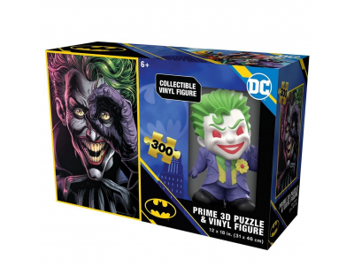 Prime 3D Batman Joker Figür ve 300 Parça Puzzle