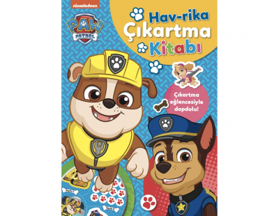 Paw Patrol Hav-rika Çıkartma Kitabı 38109BT
