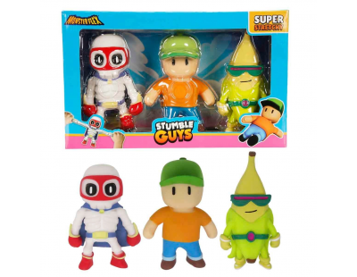 Monster Flex Stumble Guys 3 lü Stretch Figür Seti
