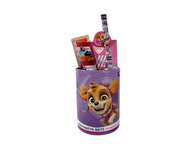 Paw Patrol Metal Kalemlikli 7 Parça Kırtasiye Seti