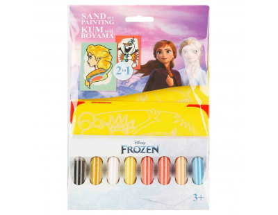 2in1 Disney Frozen Kum Boyama Seti S00005170
