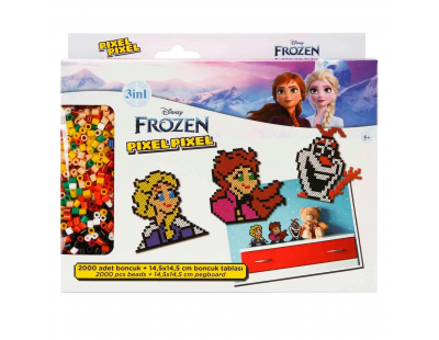 3in1 Disney Frozen Pixel Pixel Boncuk Aktivite ve Oyuncak Seti S00005168