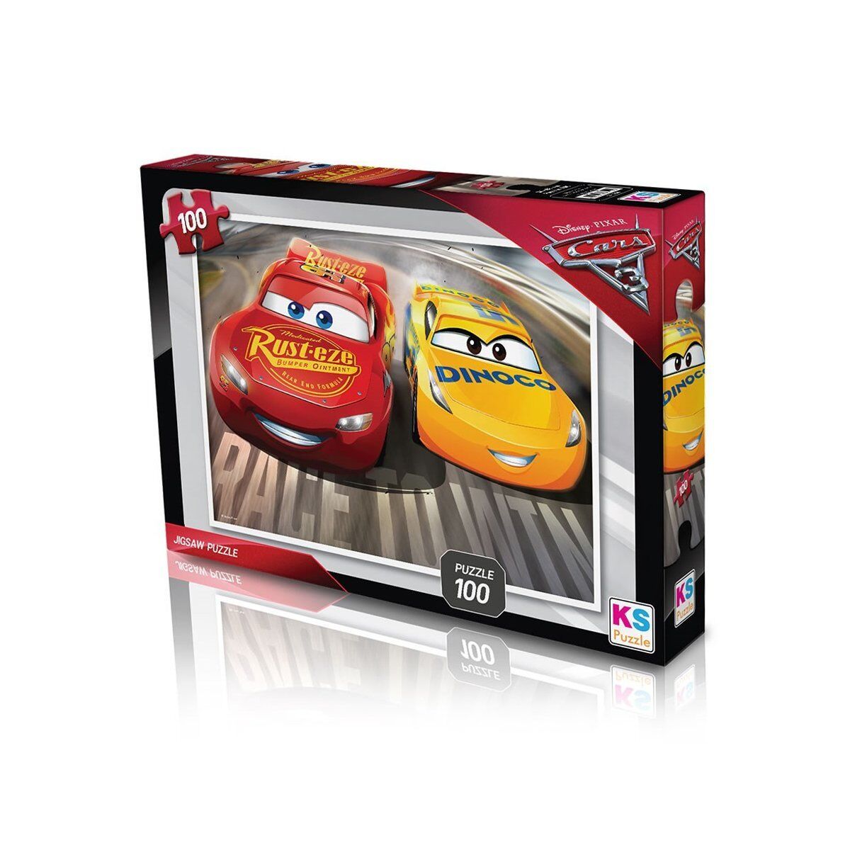 KS Games Cars 100 Parça Puzzle CR714