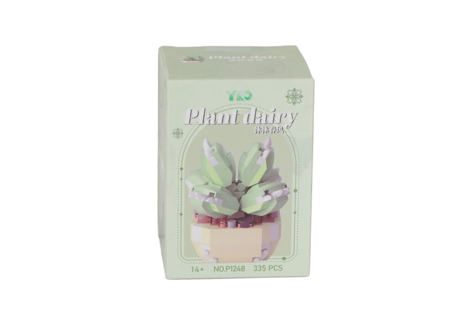 P1248 PANLOS SİMÜLASYON ÇİÇEK SERİSİ 335 PARÇA BLOCK OYUNCAK