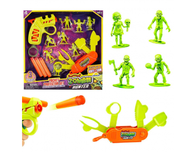 Zombi Avcısı Sünger Dart Atan Silah Oyun Seti