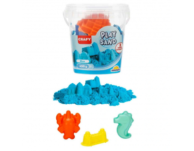 Crafy Oyun Kumu Seti Mavi 450 g