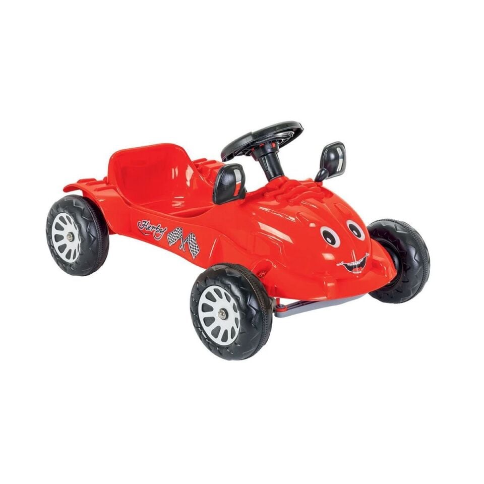 Pilsan 07-302 Herby Kırmızı Pedallı Araba