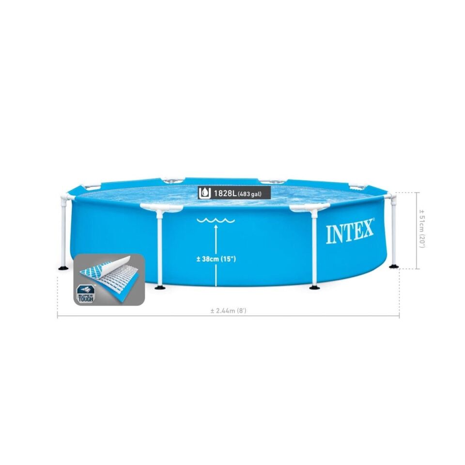 IH28205 Intex Prefabrik Aile Havuzu 244x51 cm
