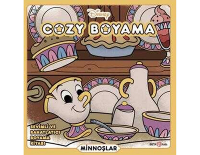 Disney Cozy Sevimli ve Rahatlatıcı Boyama Kitabı Minnoşlar