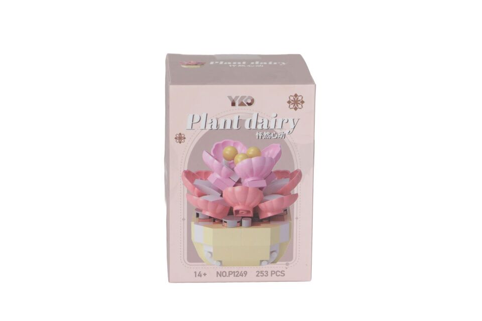 P1249 PANLOS SİMÜLASYON ÇİÇEK SERİSİ 253 PARÇA BLOCK OYUNCAK