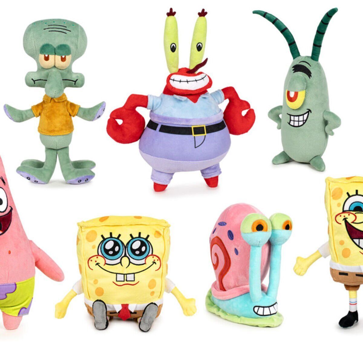 760025633 SpongeBob Serisi Sostenible Peluş 30 cm (7 Asorti)