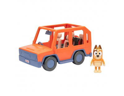 Bluey 4x4 Büyük Araç ve Chilli Figür Set
