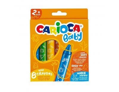 Carioca Jumbo Bebek Yumuşak Pastel Boya 8'li