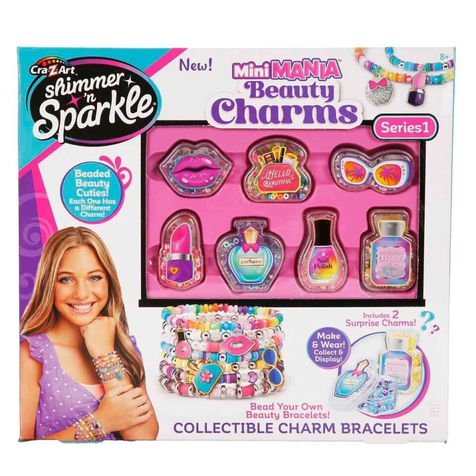 65608 SUN-CZA-HOBİ SET SHIMMER N SPARKLE MINI MANIA BEAUTY CHARMS SERIES 1