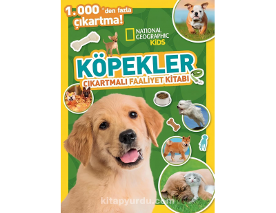 National Geographic Kids Köpekler Çıkartmalı Faaliyet Kitabı