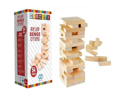Graditi Ahşap Denge Oyunu Küçük Boy