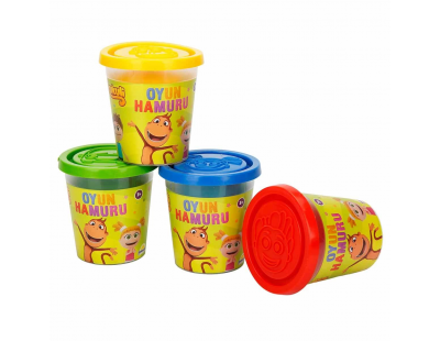 Kukuli 4'lü Oyun Hamuru 560 gr
