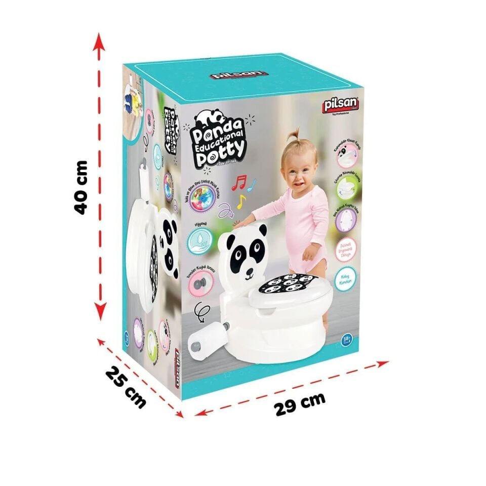 Pilsan Eğitici Panda Klozet 07-561