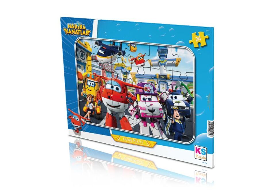 Ks Games 24 Parça Harika Kanatlar Frame  Puzzle