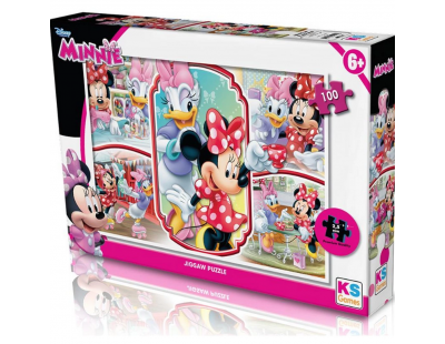 100 Parça Minnie Puzzle