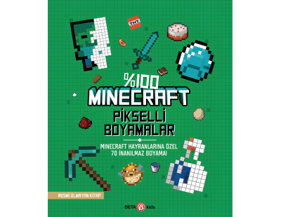 %100 Minecraft Pikselli Boyamalar