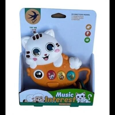 855-202D PİLLİ MÜZİKLİ KEDİ -ZRV