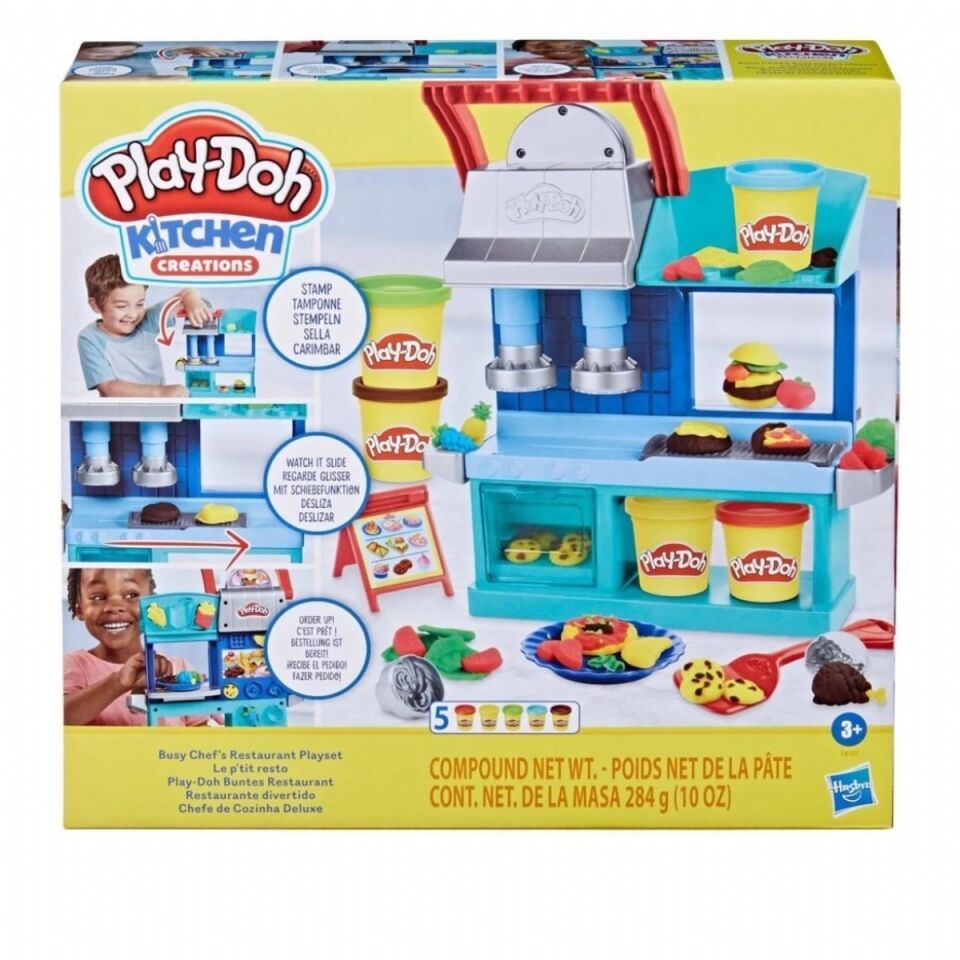 Play-Doh Meşgul Aşçılar Restoran Oyun Seti F8107