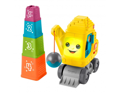 Fisher Price Sesli ve Işıklı Eğitici Vinç HWY62