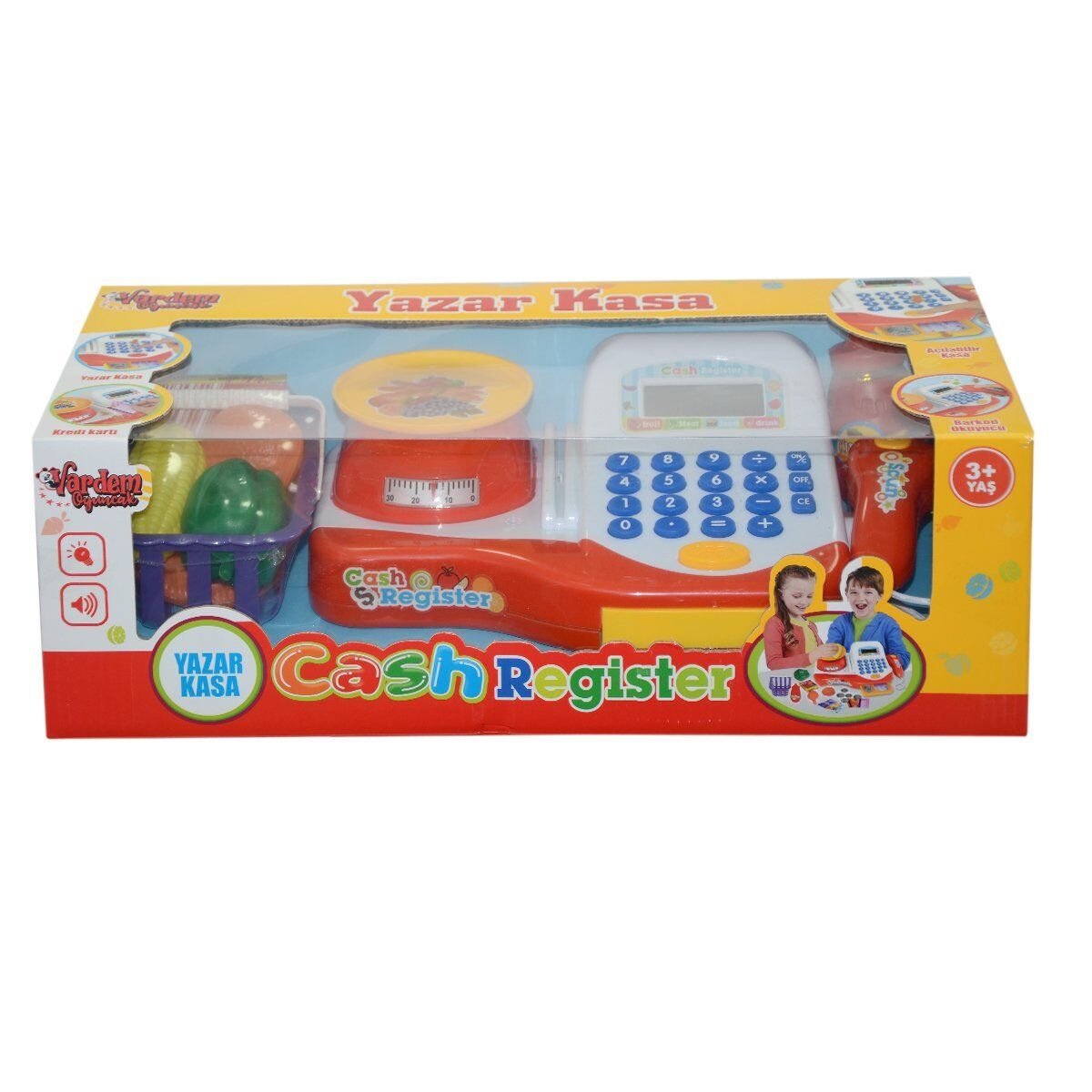 Vardem Işıklı ve Sesli Terazili Yazar Kasa HUA-66065-66067