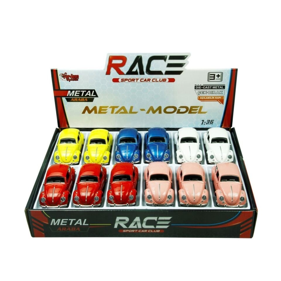 Vardem Çek Bırak 1:36 Die-Cast Araba TIN-80131-12