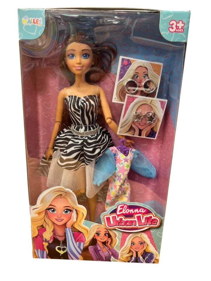 SH40812 11,5'' MODA OYUNCAK BEBEK-ZRV