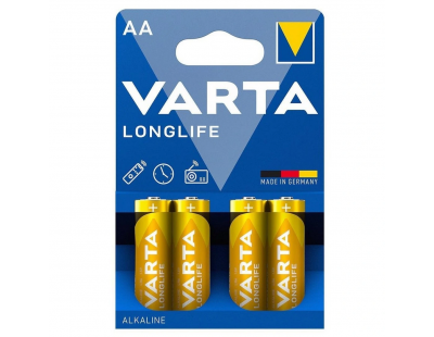 Varta Longlife AA 4'lü Alkalin Kalem Pil