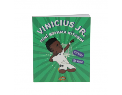 Vinicius Jr Mini Boyama Kitabı