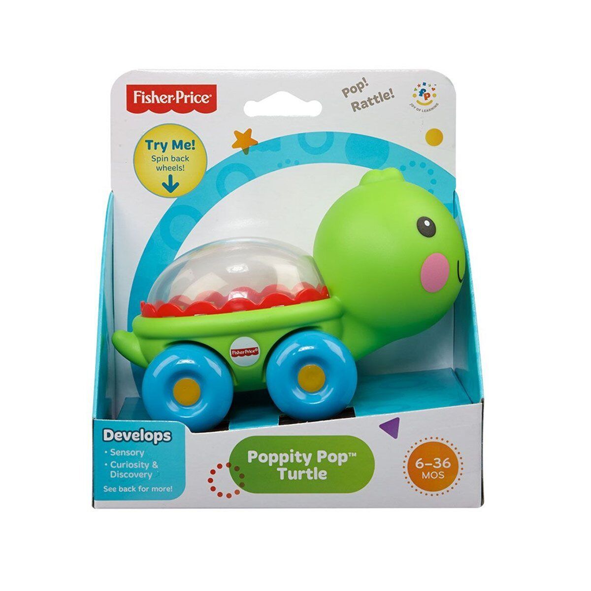 Fisher Price Poppity Araçlar Kaplumbağa