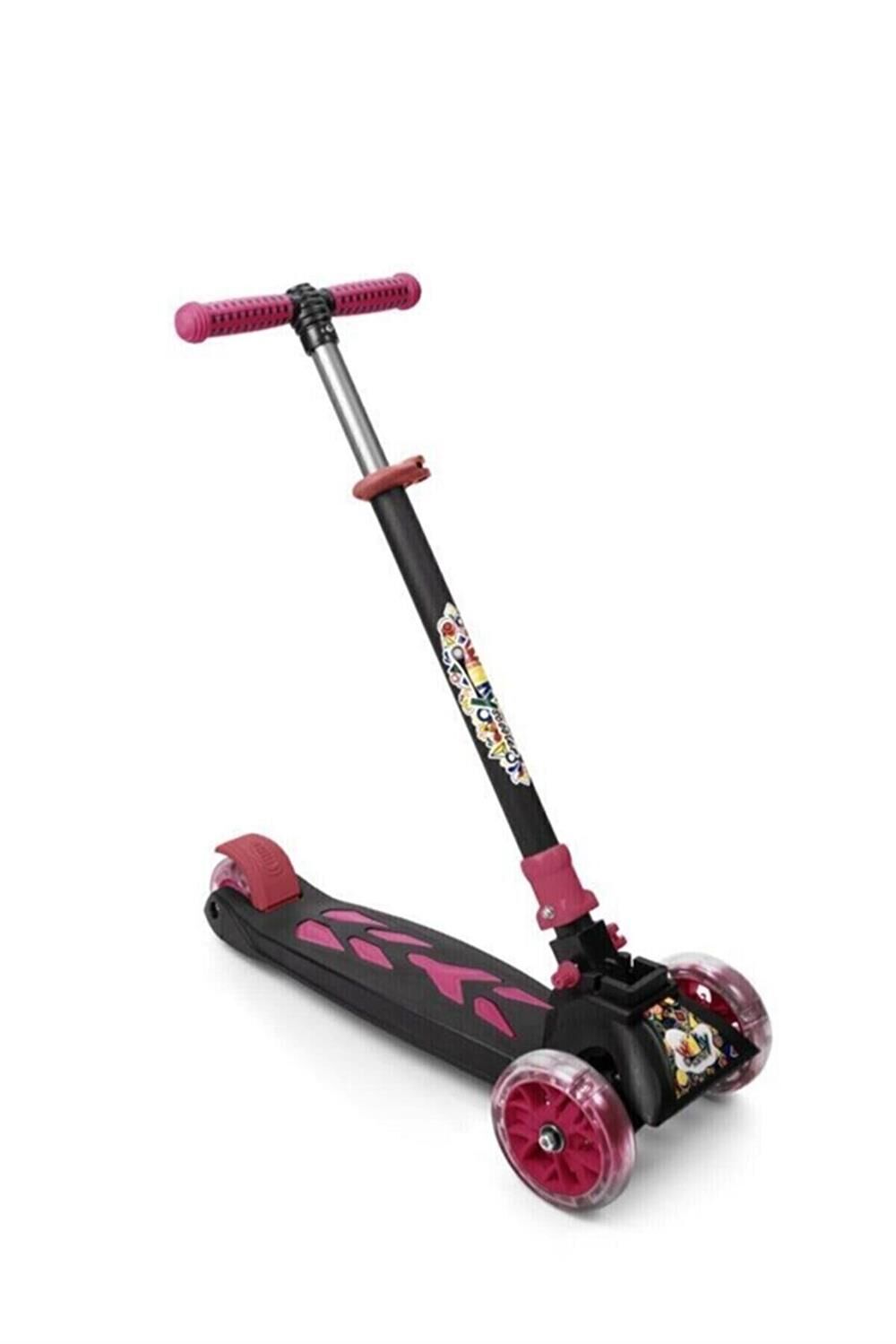 09575 WİNKY 5+ YAŞ 90KG PEMBE RENK SCOOTER -KLT
