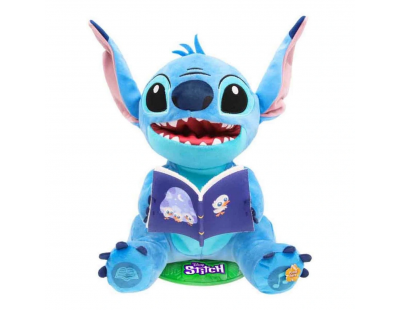 Sesli Karanlıkta Parlayan Masal Anlatan Stitch İnteraktif Peluş 34 cm