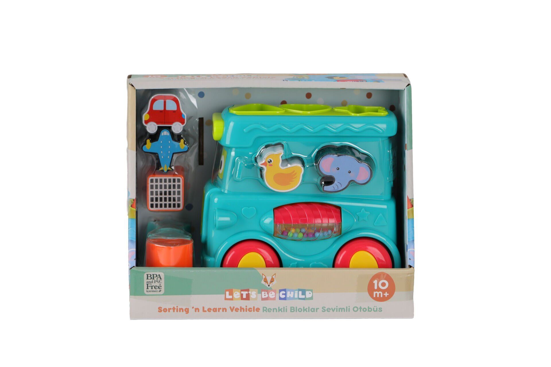 31084 LC RENKLİ BLOKLAR SEVİMLİ OTOBÜS