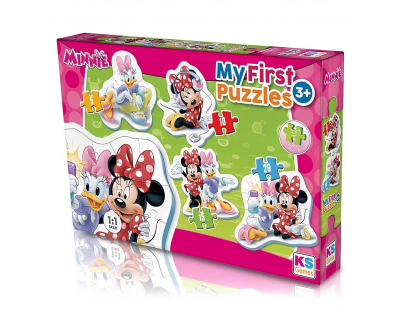 KS Games Minnie My First Puzzle 4 in 1