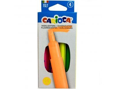 Carioca Fosforlu Renkler İşaretleme Kalemi 4 Renk 42867