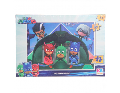 KS Games Pijamaskeliler 150 Parça Puzzle