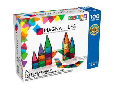 Magna Tiles Clear Color 100 Parça