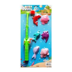 HL-3003 Kartela Mini Balık Olta Oyun Seti