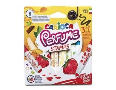 Carioca Perfume 8'li Kokulu Damgalı Jumbo Keçeli Kalem 42988