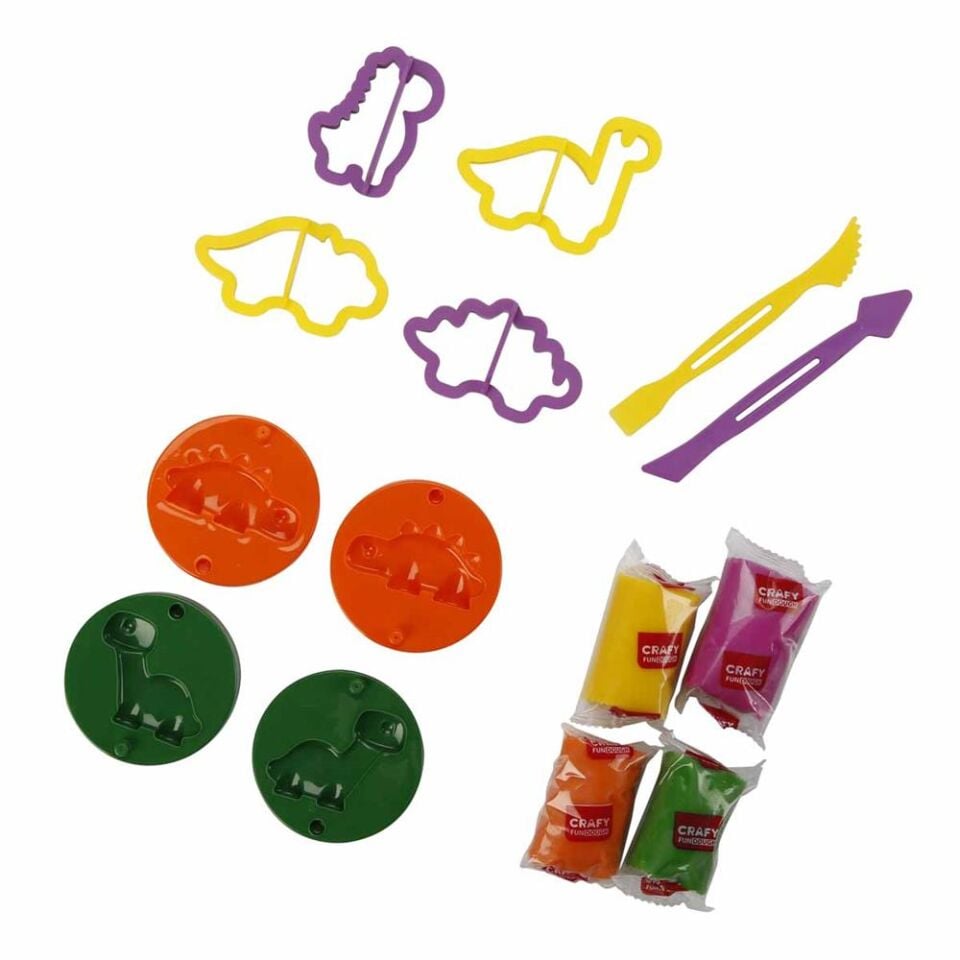 S01004734 OYUN HAMUR SET KÇK DİNO 14 PRÇ -SUN