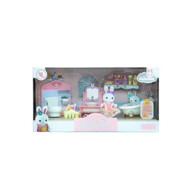 BY DREAMY MİNİ TAVŞAN BÜYÜK BANYO OYUN SETİ-MGA