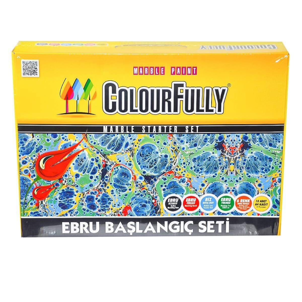 Kumtoys Ebru Sanatı Başlangıç Seti