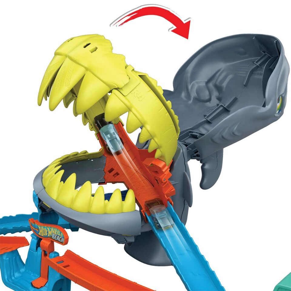 JHL96 Hot Wheels City Köpekbalığı Sahil Savaşı Oyun Seti