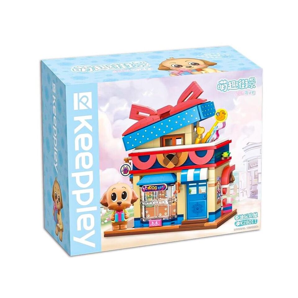 KP28011 Keeppley Lovely Street - Poodle Toy Store 374 Parça Yapım Seti
