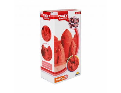 Fun Dough Kinetik Kum 1000 g Kırmızı