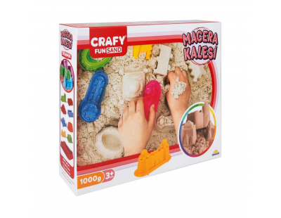 Crafy Macera Kalesi Oyun Kumu Seti 8 Parça 1000 g